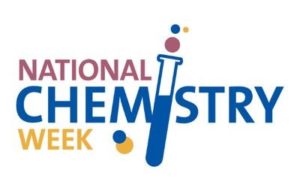 National Chemistry Week logo with beaker