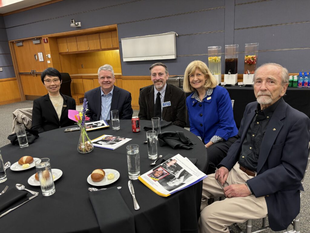 Hong Chen (Cleveland Chair-elect), Mike Kenney (Cleveland Chair), Mark Waner (Cleveland Director), Dwight Chasar (Cleveland Alternate Counselor) and Chris Bodurow (ACS Presdient-elect)